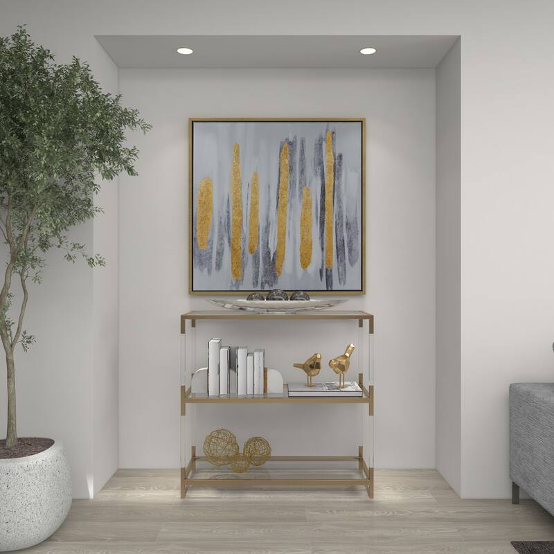 Silver Aluminum Metal Living Room Decor Tray