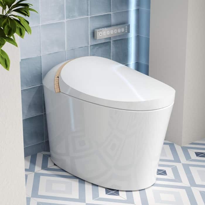 DV-1S0160 Smart Toilet with Advance Bidet, Foot Kick/Off-seat/Blackout/Remote Flush