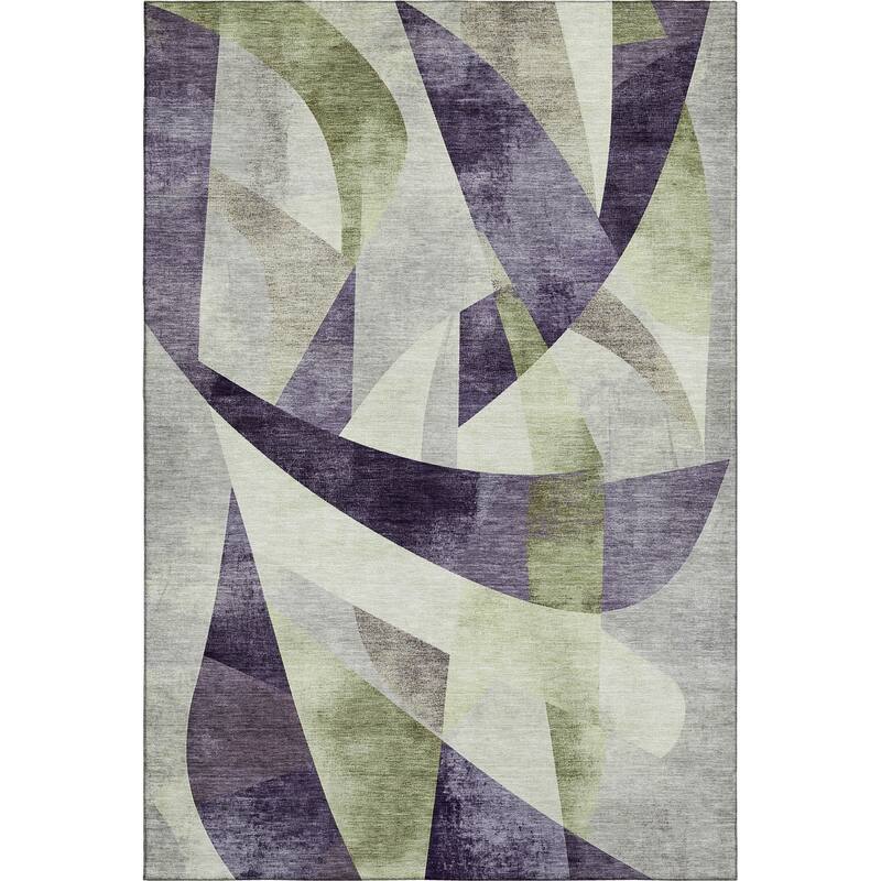 Premium Washable Super Soft Abstract Contemporary Mayfield Rug