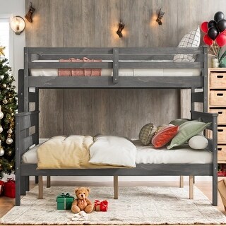 4-in-1 Full Size Metal Loft Bed with Desk,Wardrobe and Shelves for Bedroom
