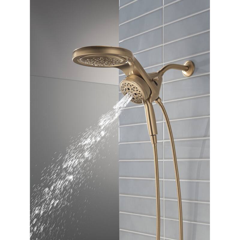 Delta 56000-25 HydroRain 2.5 GPM Multi Function 2-in1 Rain Shower Head
