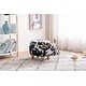 preview thumbnail 4 of 23, Animal Cow Storage Upholstered Kids Ottoman