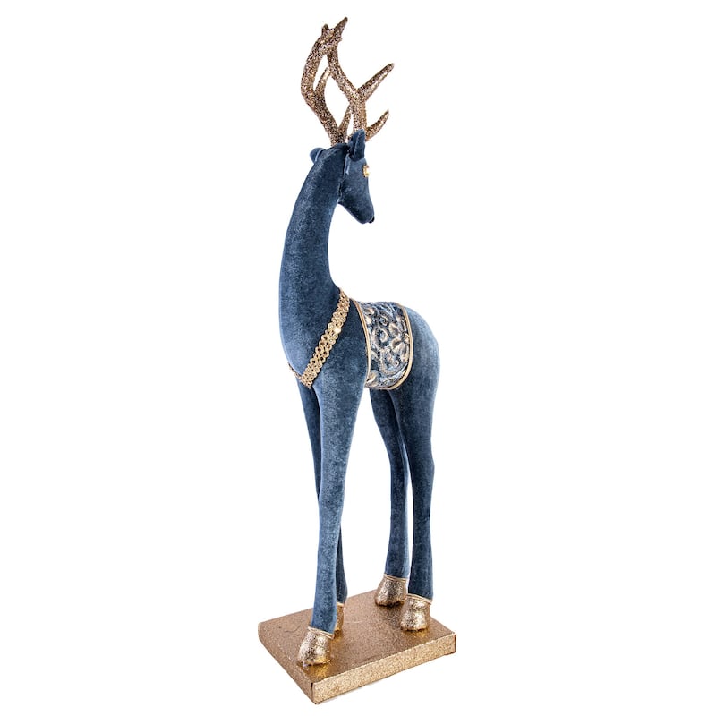 Deer Christmas Decoration - 7.9 x 5.1 x 24"