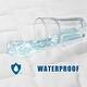 preview thumbnail 4 of 2, Waterproof Portable Crib Mattress Pad, Deluxe Quilted, Fitted Mattress Topper, Breathable, Quiet Allergen Barrier, 24"x38"x9"
