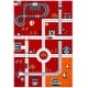 preview thumbnail 26 of 68, SAFAVIEH Carousel Kids Riemy Neighborhood Road Rug