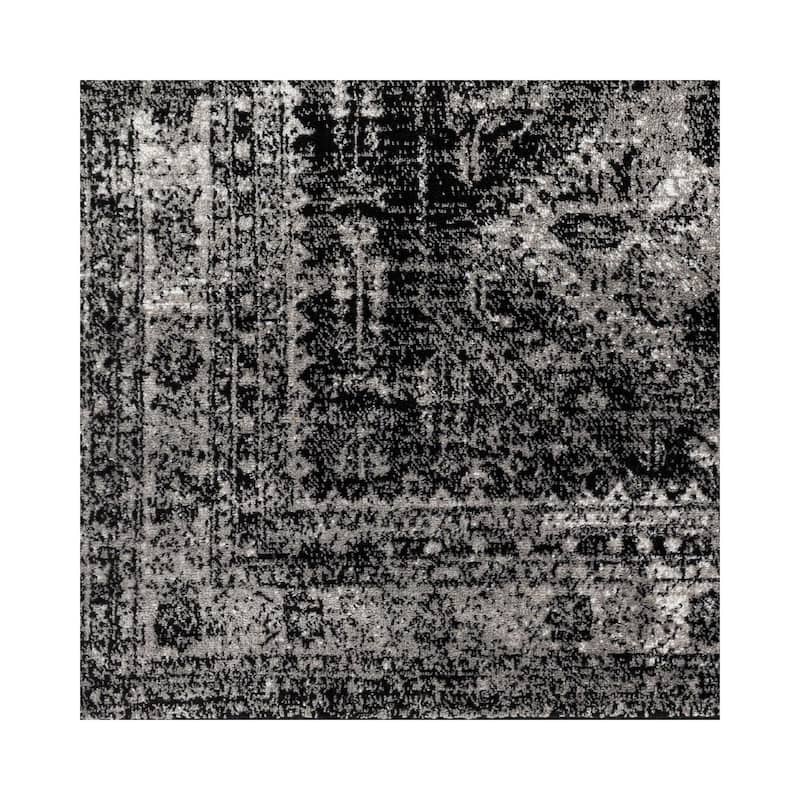 Livabliss Monte Carlo Updated Traditional Medallion Area Rug