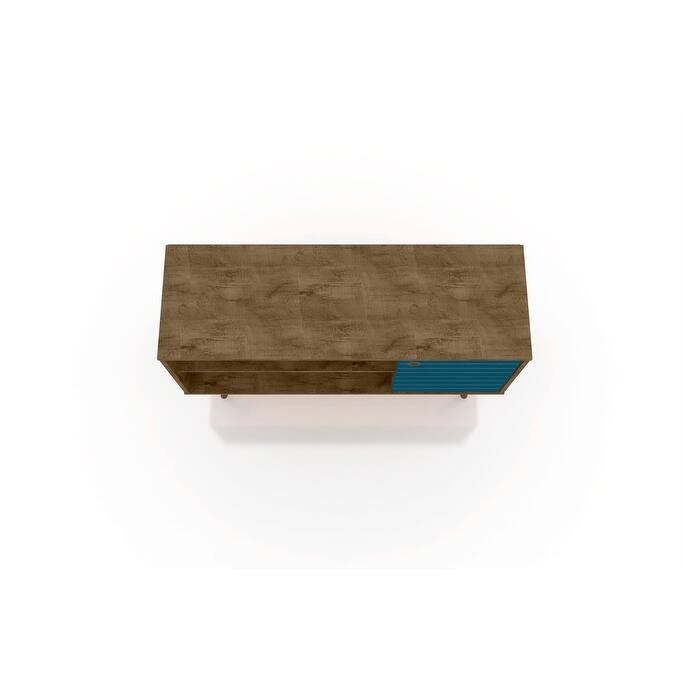 Mid-century Modern Liberty 2-shelf TV Stand