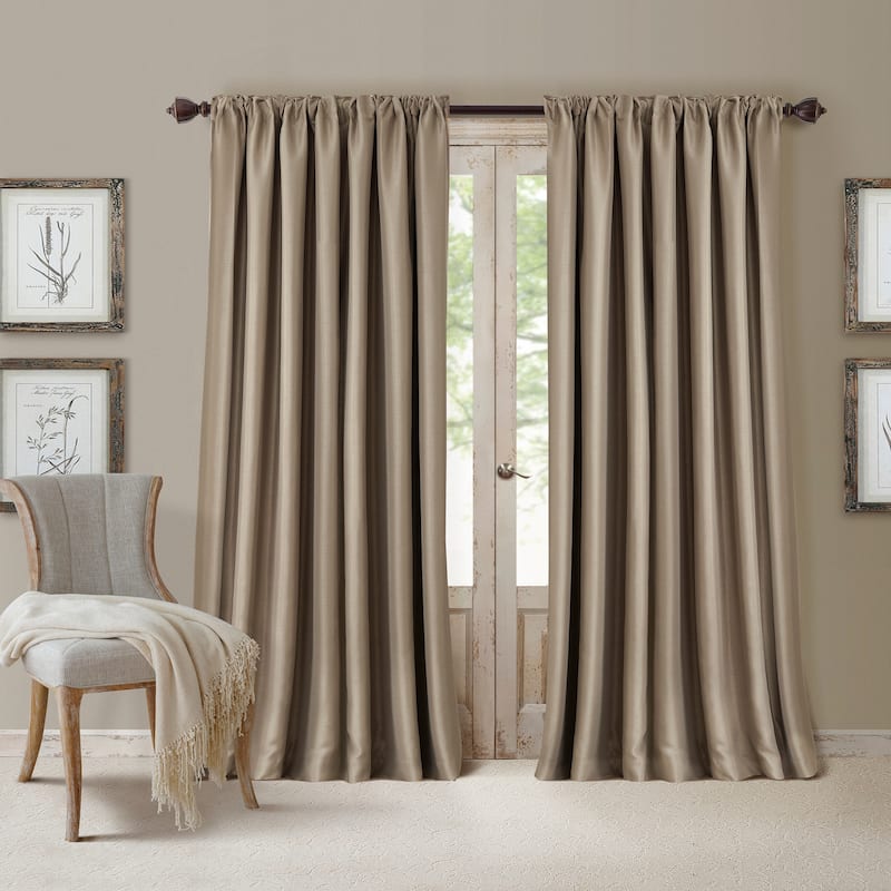 All Seasons Blackout Window Curtain (Single Panel) - 52"x108" - Taupe