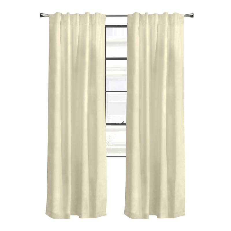 Weathermate Topsions 3-way Header Insulated Curtain Panel Pair