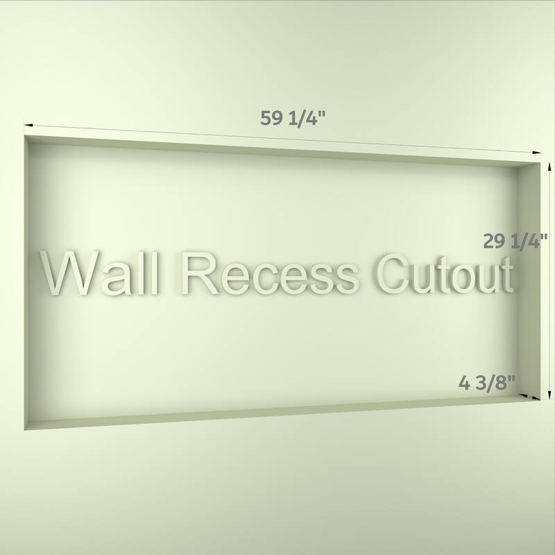 Rectangular Aluminum Recessed/Surface Mount Medicine Cabinet in Silver with Mirror LED and Clock