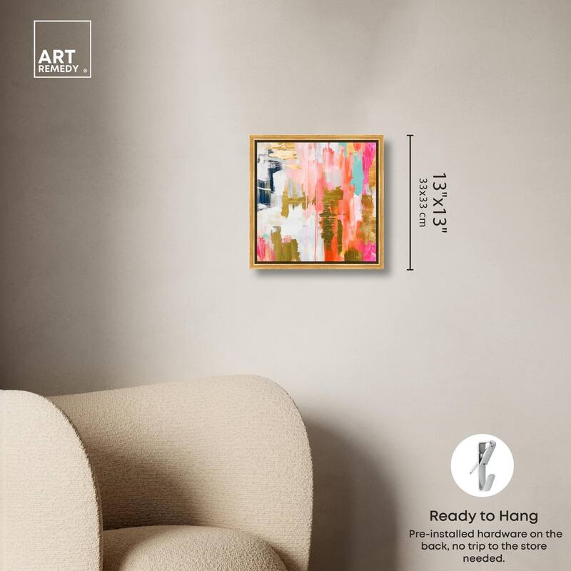 Exuberant Hues I Canvas by Art Remedy