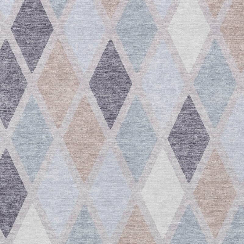 HomeRoots Geometric Transitional Rectangle Outdoor Rug