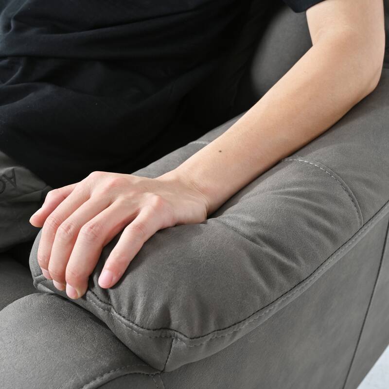 Elderly-Friendly Power Lift Recliner with Remote Control, Spacious Seat, Side Pocket, and Adjustable Angles