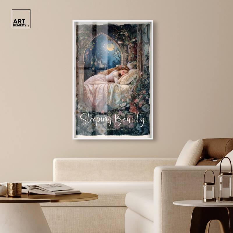 Classic Sleeping Beauty Shadowbox by Art Remedy