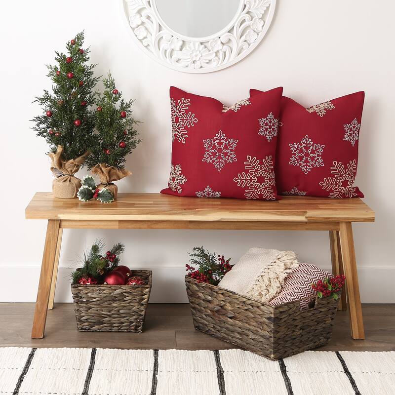 DII Asst Christmas Pillow Cover 18x18