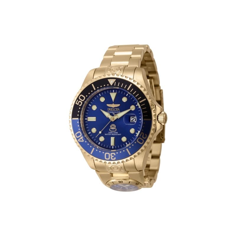 Invicta Men's 45819 Pro Diver Automatic 3 Hand Blue Dial Watch
