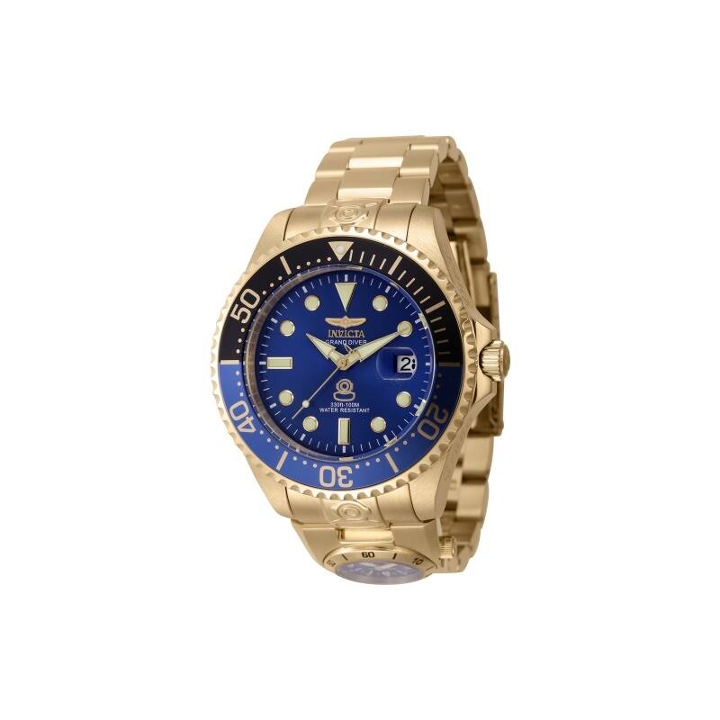 Invicta Men's 45819 Pro Diver Automatic 3 Hand Blue Dial Watch