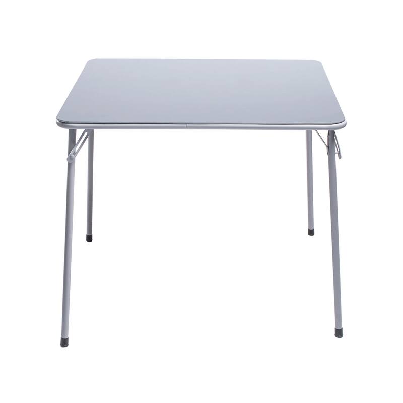 Homy Casa Modern Paded Square Dining Table with Easy-Clean PVC Top