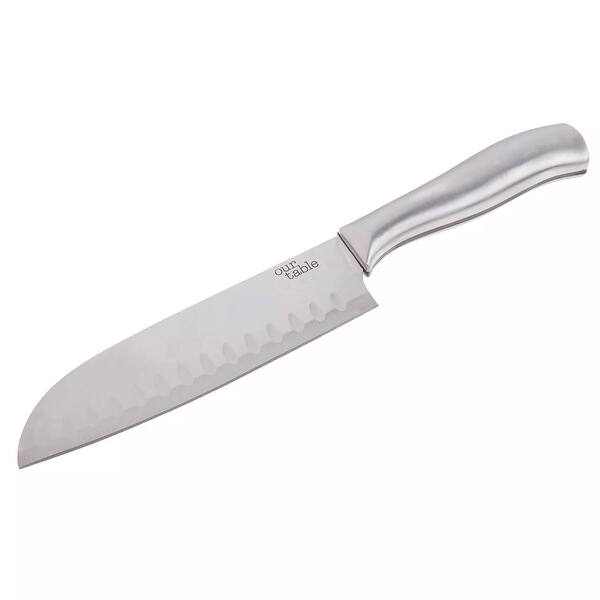 2 Piece Stainless Steel Santoku Knife Set On Sale Bed Bath & Beyond 37457745