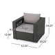preview thumbnail 5 of 19, Christopher Knight Home Santa Rosa Outdoor 7-piece Wicker Seating Sectional Set