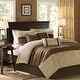 preview thumbnail 1 of 65, Madison Park Teagan 7 Piece Comforter Set Natural - Full