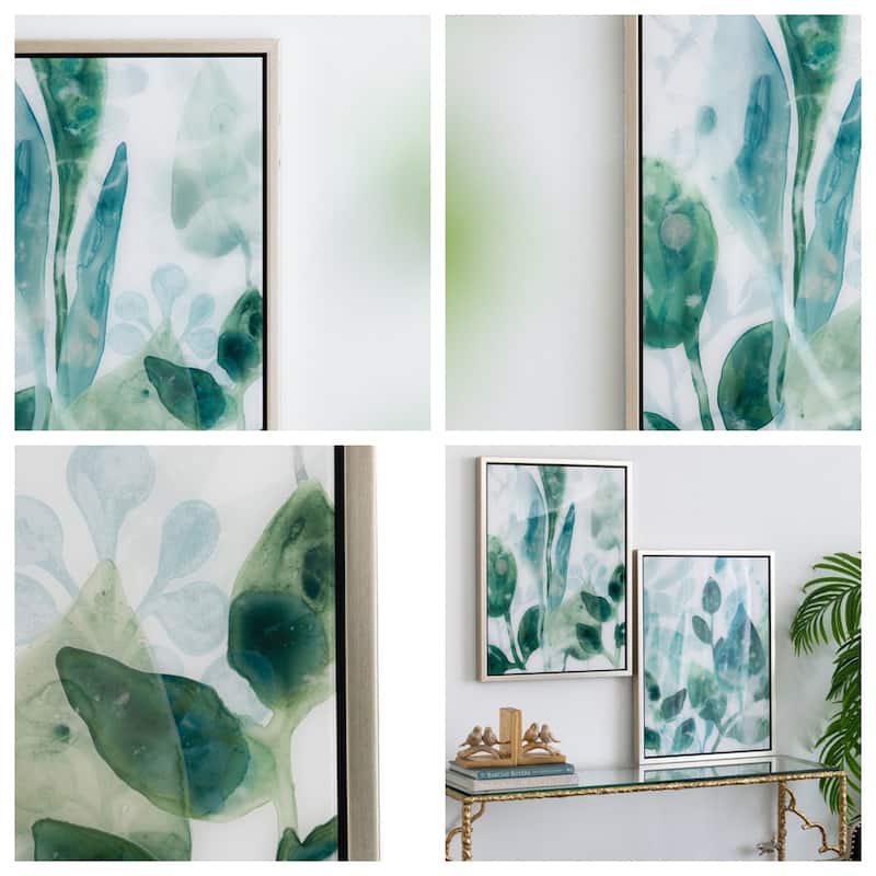 Framed Printed Acrylic Decorative Wall Art(Set of 2)