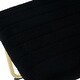 preview thumbnail 15 of 28, Teddy Dining Chair Set of 2 with Upholstered Back Accent Chair and C-Shaped Metal Legs Vanity Chair, Student Desk Chair