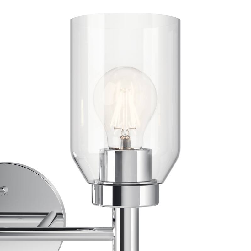 Kichler Lighting Madden Bathroom Vanity Light with Clear Glass