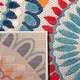preview thumbnail 3 of 3, SAFAVIEH Cabana Mrinal Indoor/ Outdoor Waterproof Patio Floral Rug