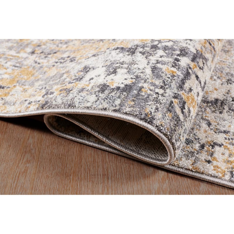 Terra by Obeetee Umbria Abstract Multi Rug