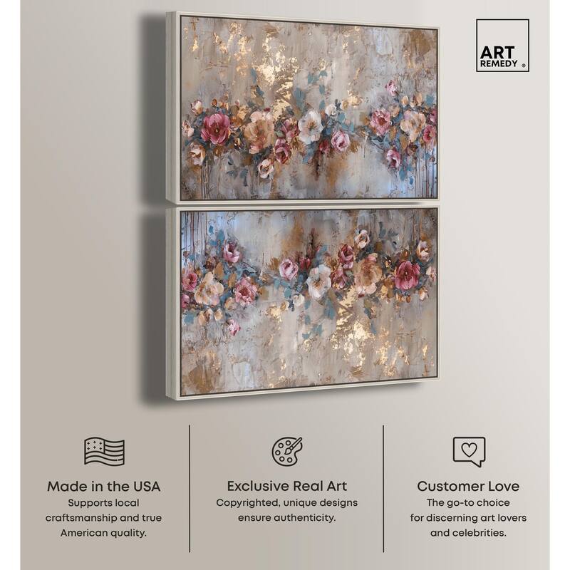 Mediterranean View Canvas by Art Remedy
