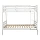 preview thumbnail 24 of 24, Furniture of America Elbrook Modern Solid Wood Twin over Full Bunk Bed
