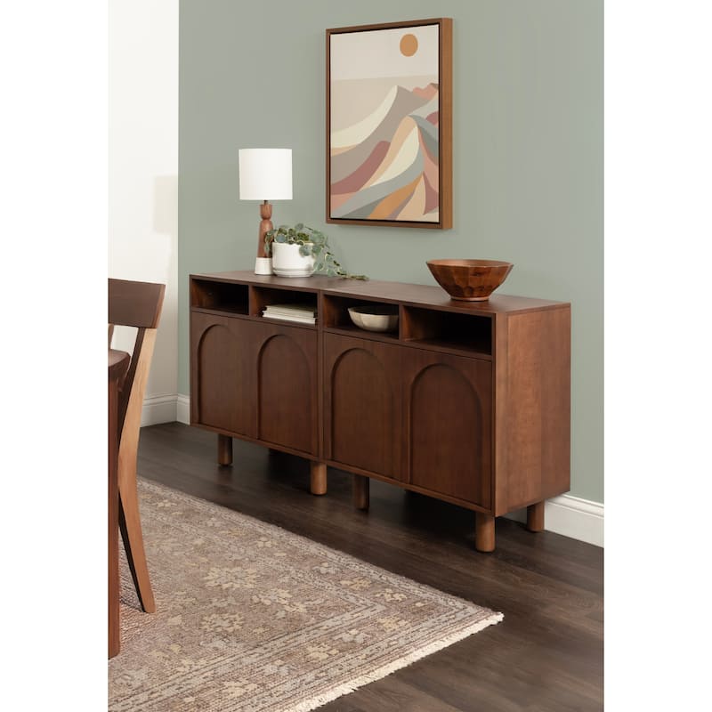 Kate and Laurel Cabernel Floor Cabinet - 30x15x30