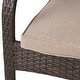 preview thumbnail 6 of 15, San Pico Wicker Outdoor 5-piece Dining Set by Christopher Knight Home