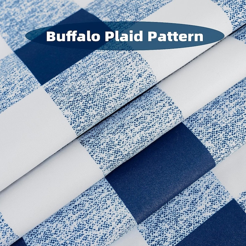 Porch & Den Alfalfa Plaid Pattern Room-darkening Window Curtains