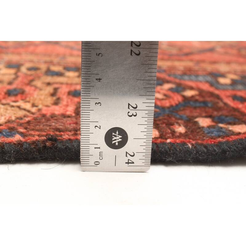 ECARPETGALLERY Hand-knotted Andelz Red Wool Rug - 2'11 x 6'4