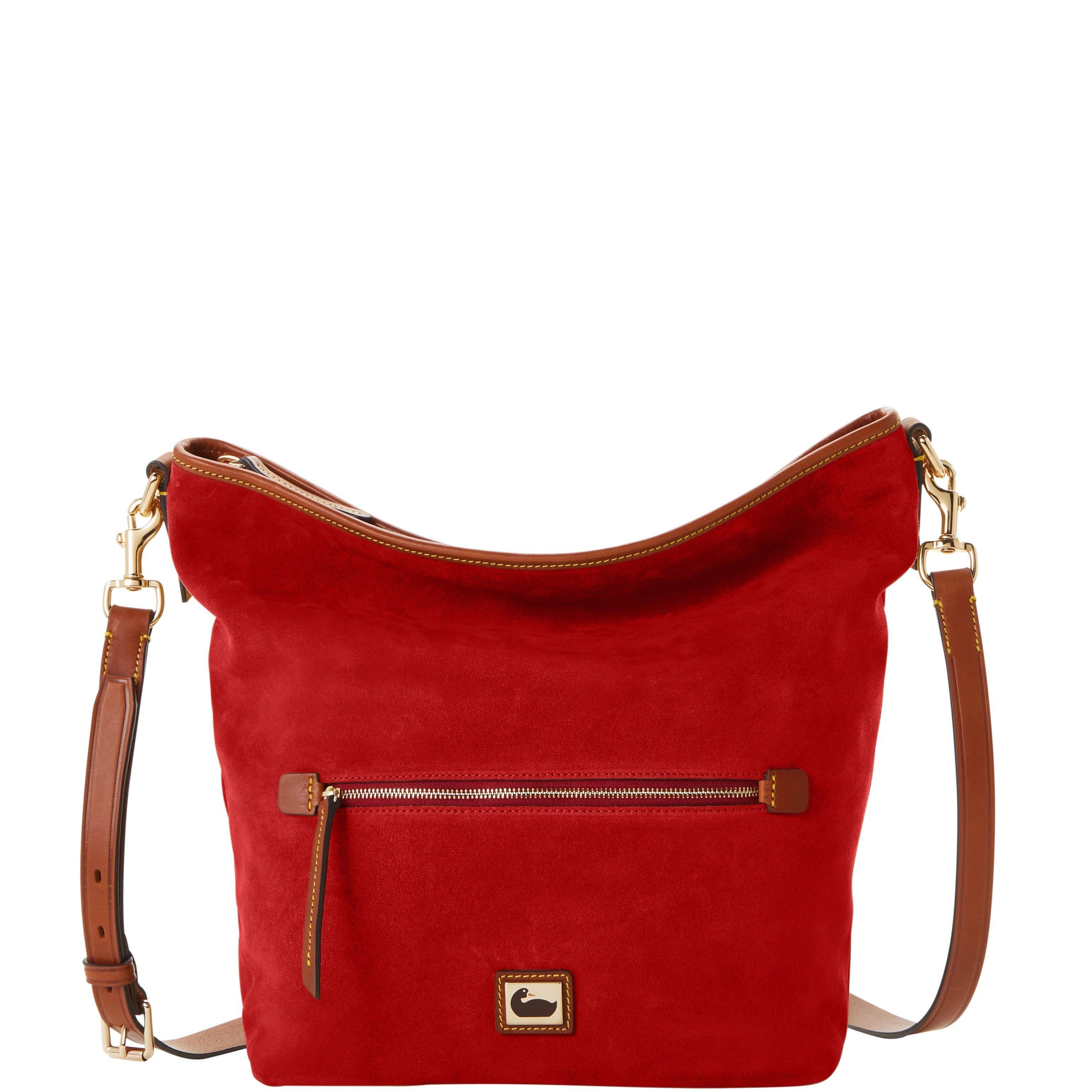 Camden suede small hobo crossbody clearance