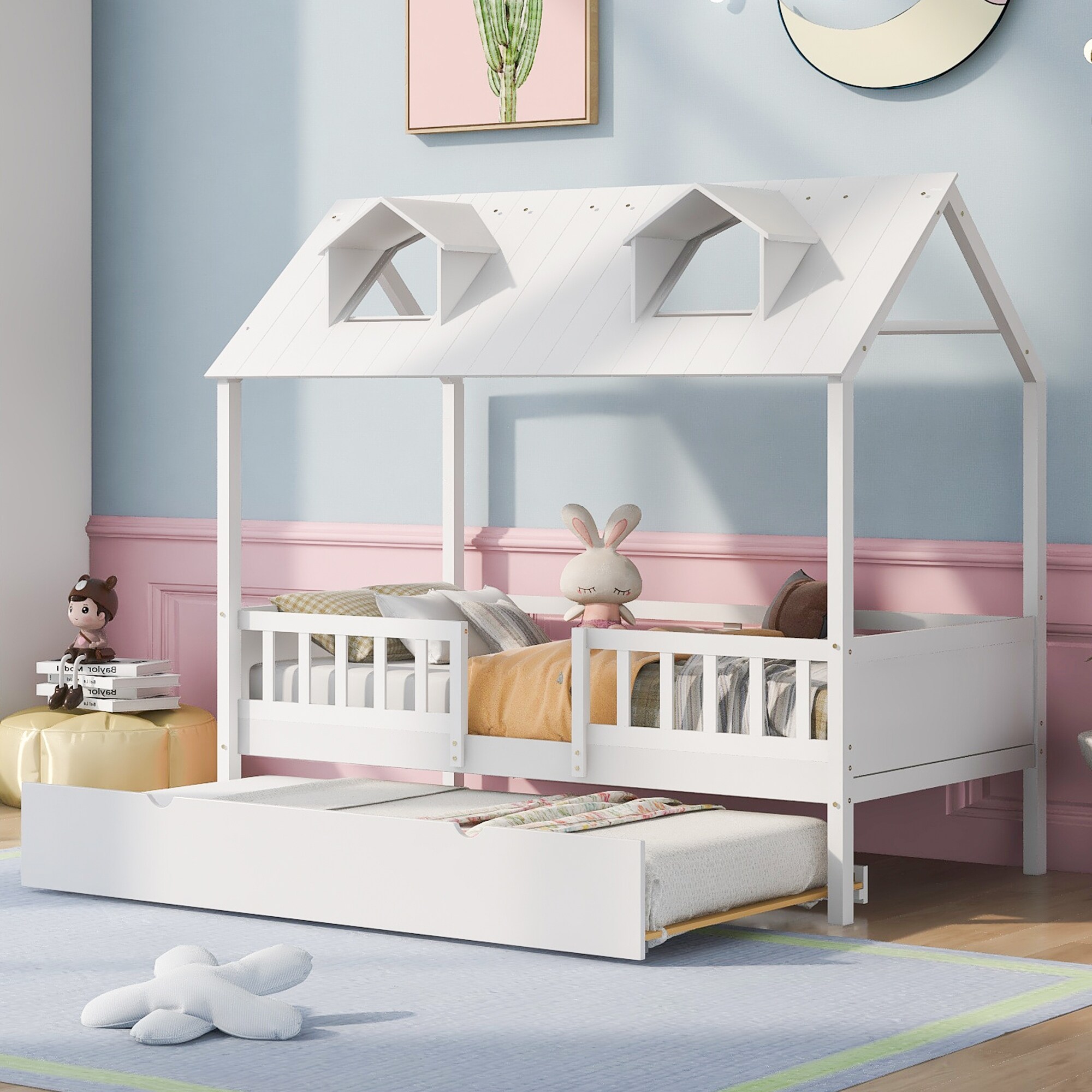 Daybed with trundle for kids outlet