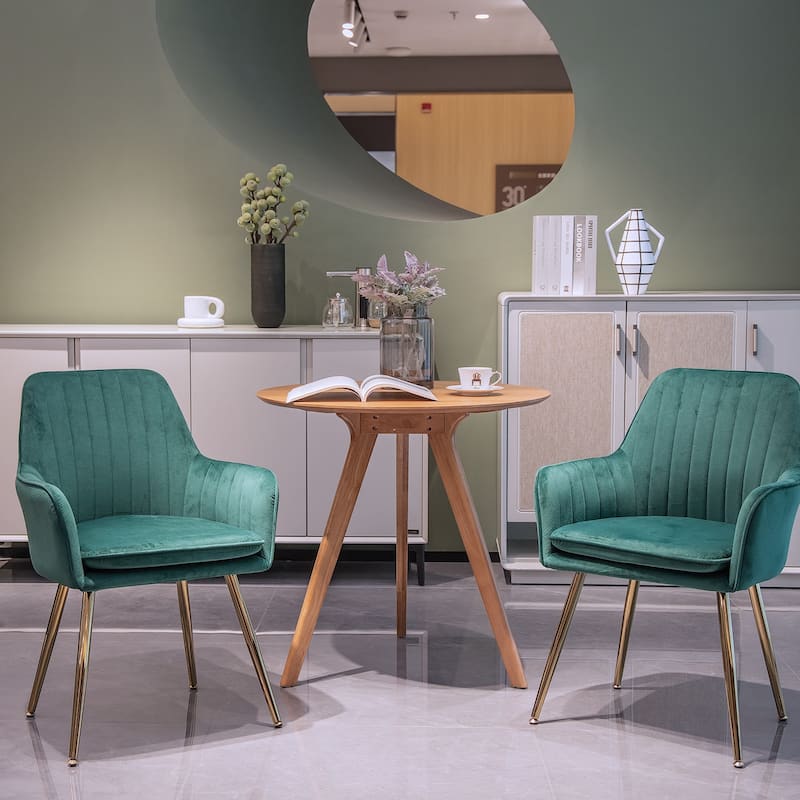 Upholstered Dining Chair Accent Chairs Set of 2