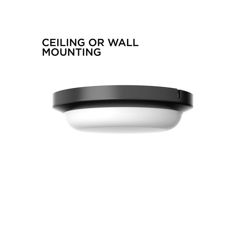 AFX DEAW08LAJEN Dean 8" Wide LED Flush Mount Bowl Outdoor Ceiling