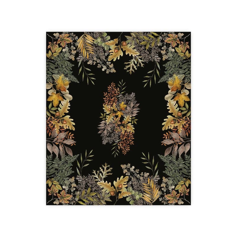 Laural Home Sophisticated Autumn Tablecloth - 70x84