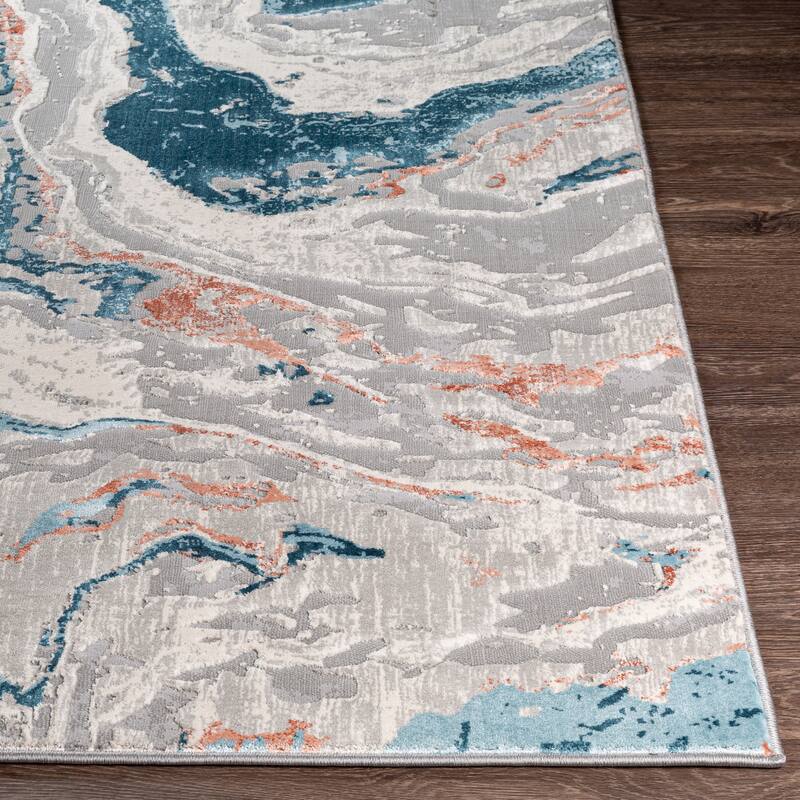 Livabliss Tineke Flowing Abstract Modern Area Rug