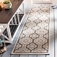 preview thumbnail 28 of 52, SAFAVIEH Courtyard Annmarie Indoor/ Outdoor Waterproof Patio Backyard Rug 2'3" x 8' Runner - Light Grey/Anthracite