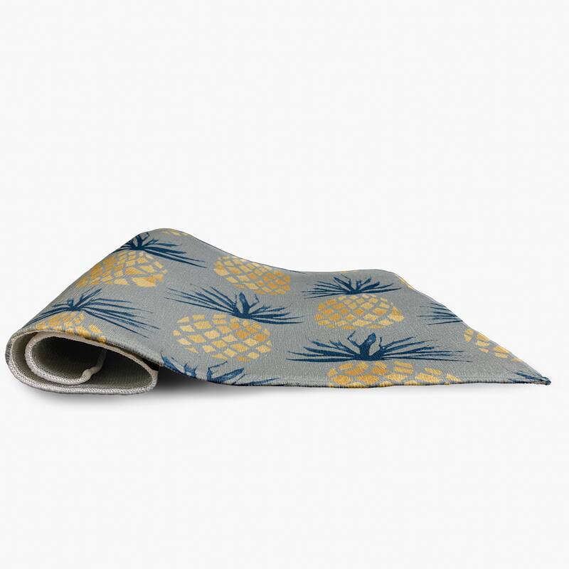 Pineapple Stripes Indoor/Outdoor Rug