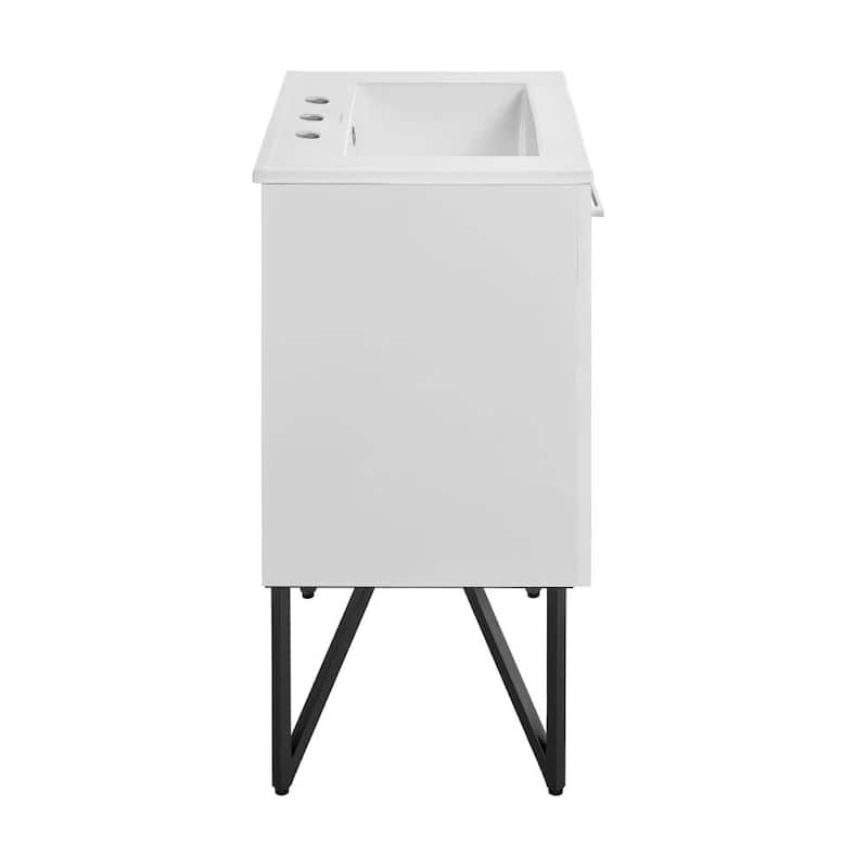 Swiss Madison SM-BV212-3 Annecy 24" Free Standing Single Basin Vanity