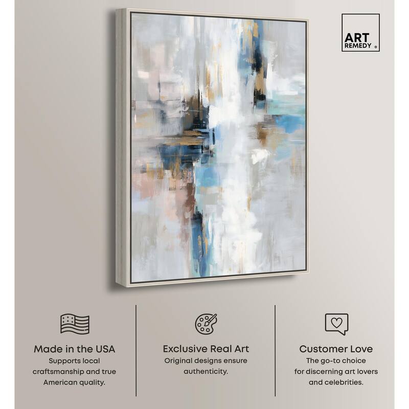 Ocean Spray I Canvas by Art Remedy