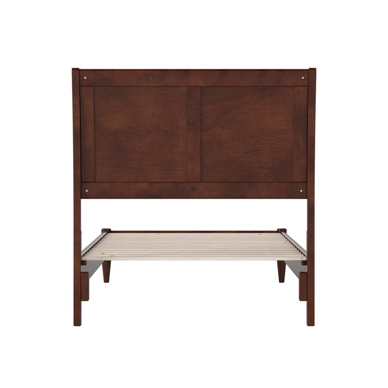 Valencia Solid Wood Low Profile Sleigh Platform Bed