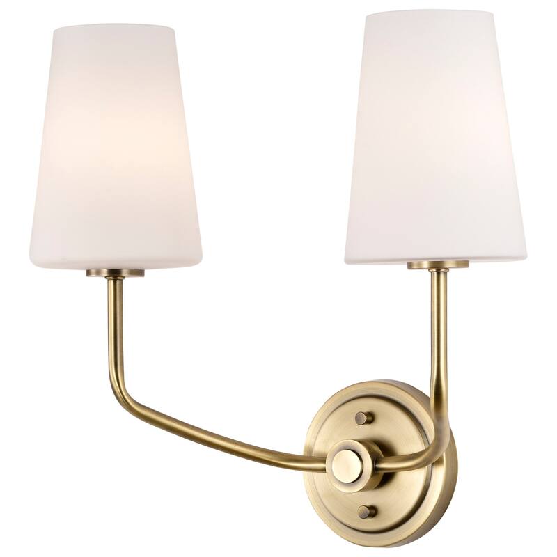 Nuvo Lighting 60/7882 Cordello 2 Light 15" Tall Wall Sconce