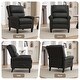preview thumbnail 13 of 46, HOMYKA Upholstered Chaise Lounge with Nail Trim for Living Room