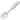 Chef Craft 7.5" Plastic Ice Cream Scoop